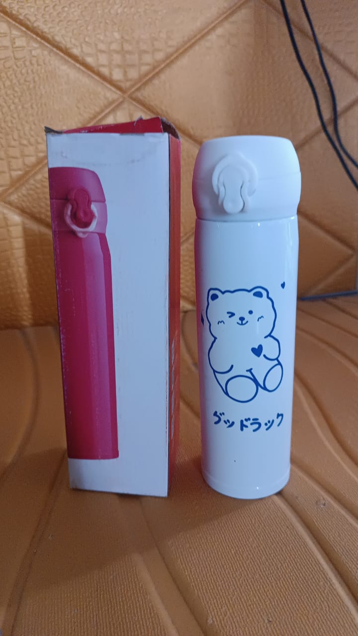 Stainless Steel Insulated Reusable Kids Water Bottle (500 ML Approx) Stainless Steel Insulated Reusable Kids Water Bottle (500 ML Approx)